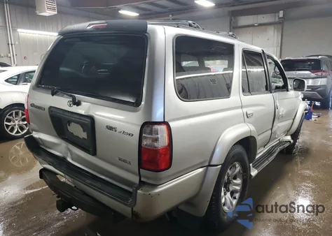 2001 Toyota 4Runner Sr5 из США, поврежденный, VIN JT3HN86R810352211
